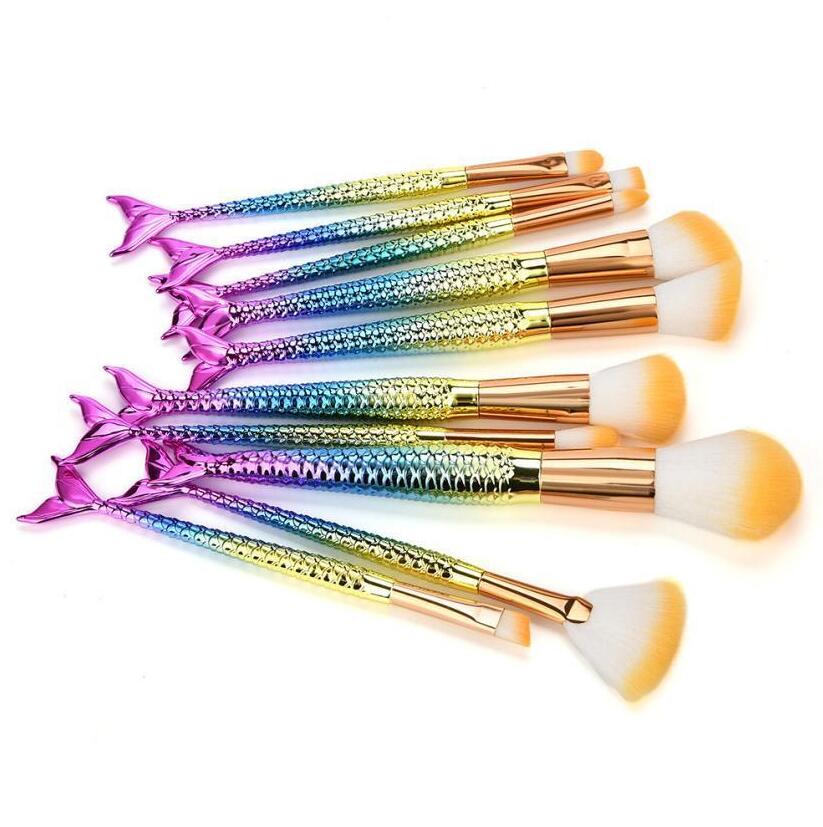 Liore Mermaid Makeup Brushes