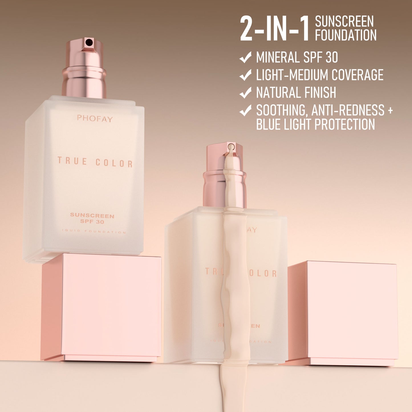 LIORE MATTE SUNSCREEN LIQUID FOUNDATION SPF 30