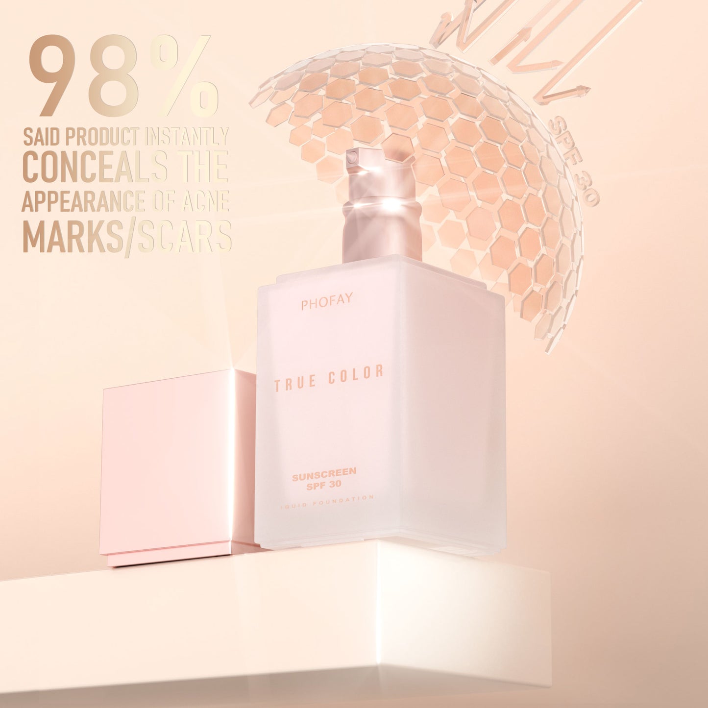 LIORE MATTE SUNSCREEN LIQUID FOUNDATION SPF 30